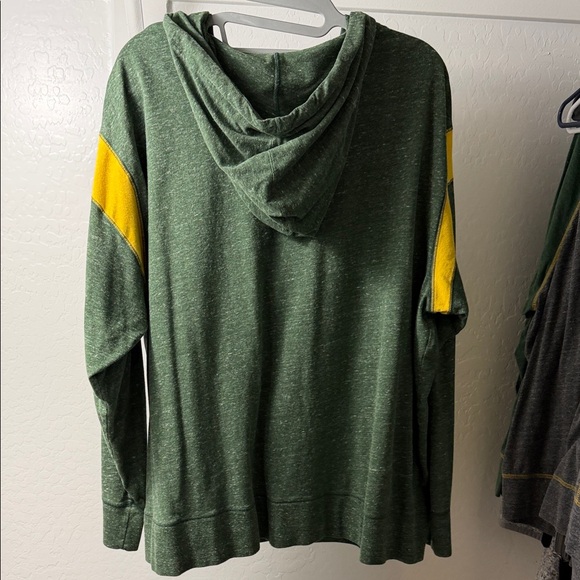 Nike Green and Yellow Hoodie - Picture 3 of 3